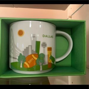 Dallas Starbucks You Are Here Collection. Original box included.
